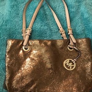 Copper Michael Kors purse